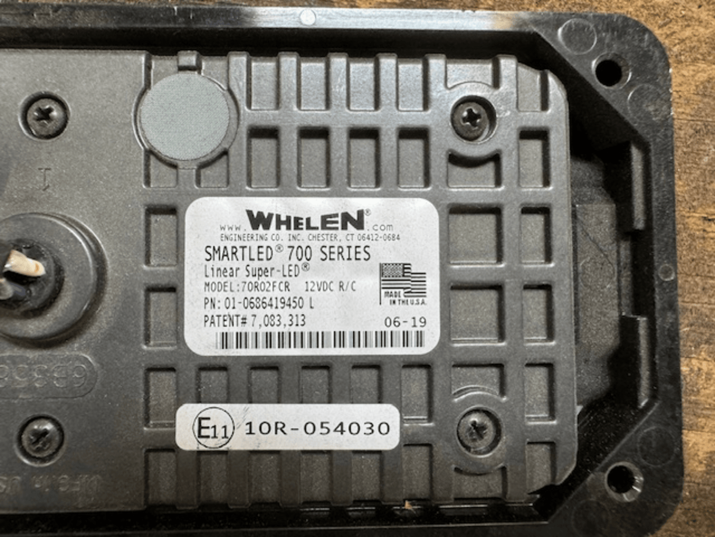 USED - WHELEN Smart LED 700 Series RED - 70R02FCR