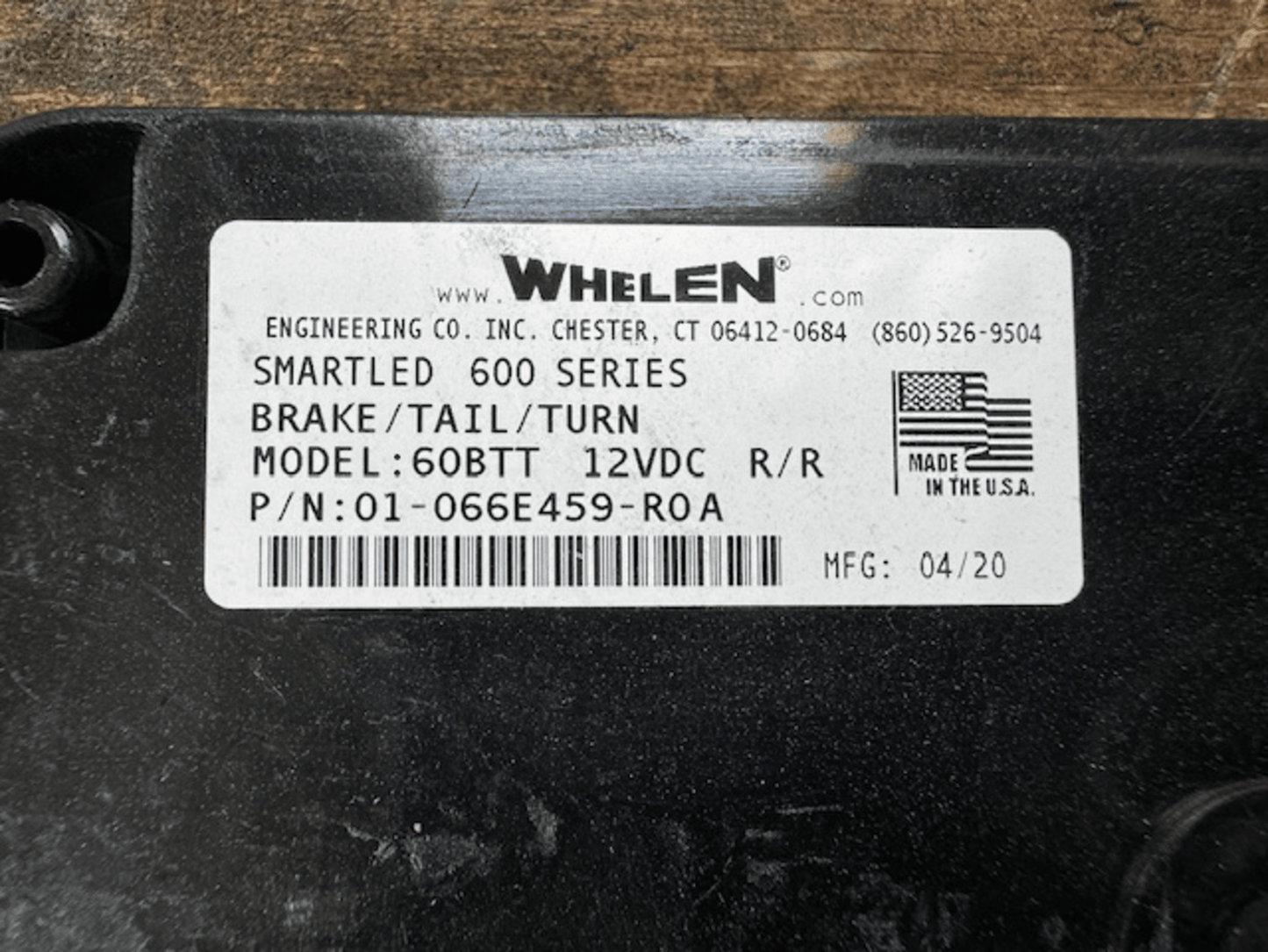 WHELEN Smart LED 600 Series Brake, Turn, Tail - 60BTT