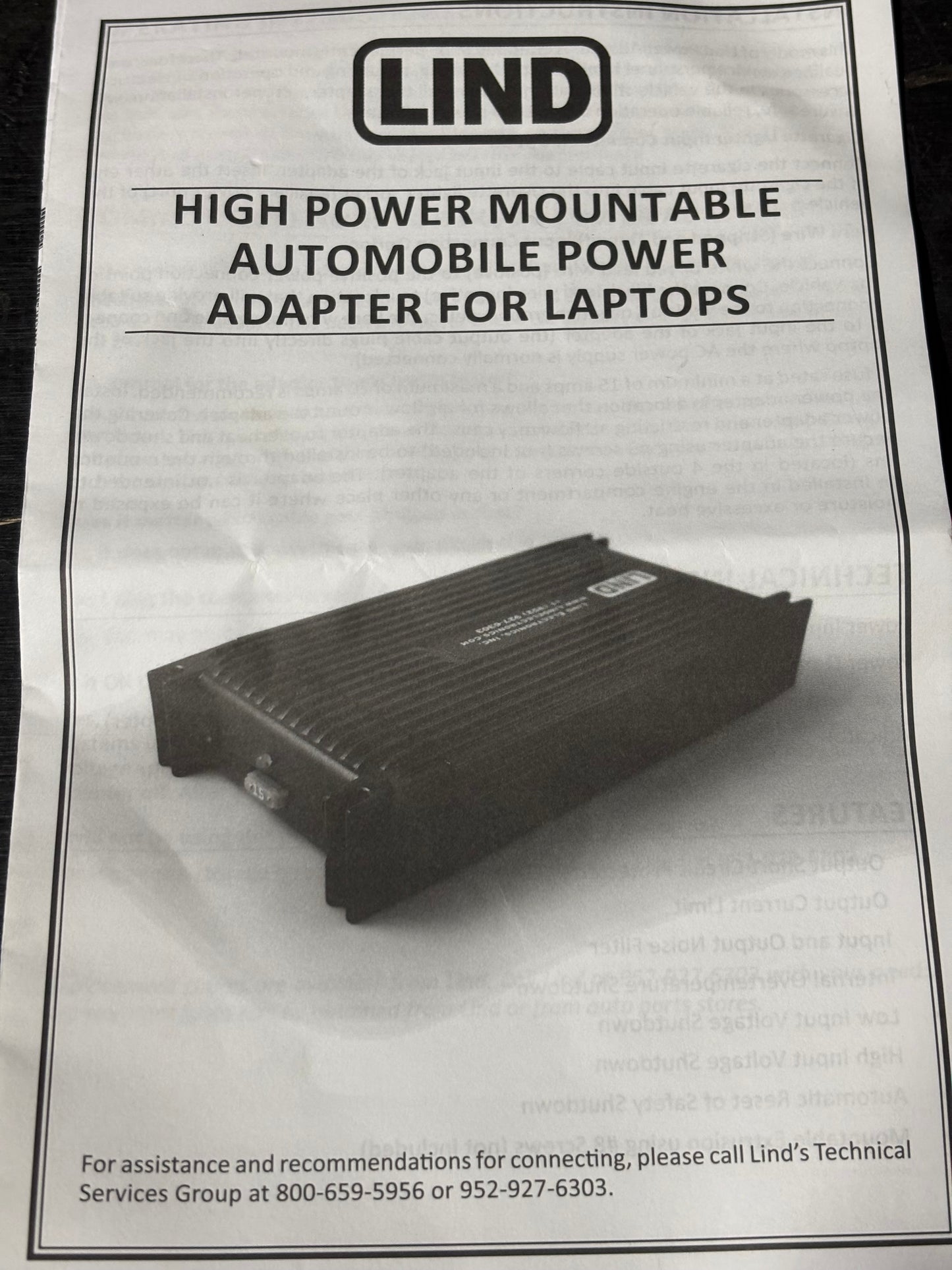 Havis LPS-137 Docking Station in-vehicle Dell 90 Watts Power Supply DE-2045-3274 FD